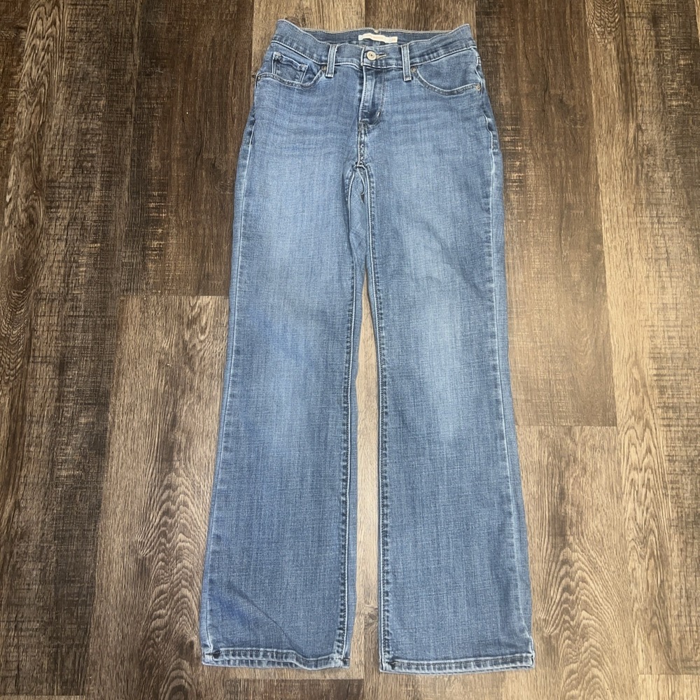 Levi's Curvy Bootcut Jeans Women's Cut Tag Stretch Denim 26"x30"